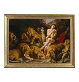 Święty Daniel w jaskini lwów - 01 - Obraz religijny
