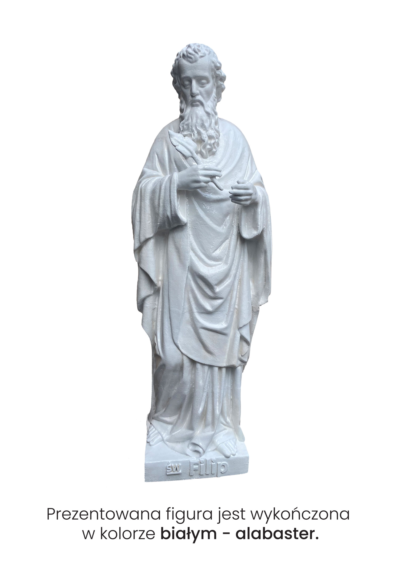 Święty Filip Apostoł - Figura religijna - 100 cm - A3