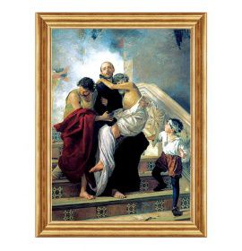 Święty Jan Boży - Patron szpitali i chorych - Obraz religijny