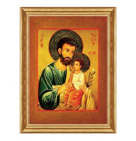 Święty Józef z Nazaretu - Ikona - 01 - Obraz religijny