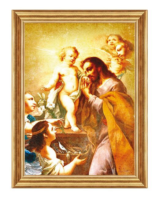 Święty Józef z Nazaretu - 03 - Krzeszów - Obraz religijny