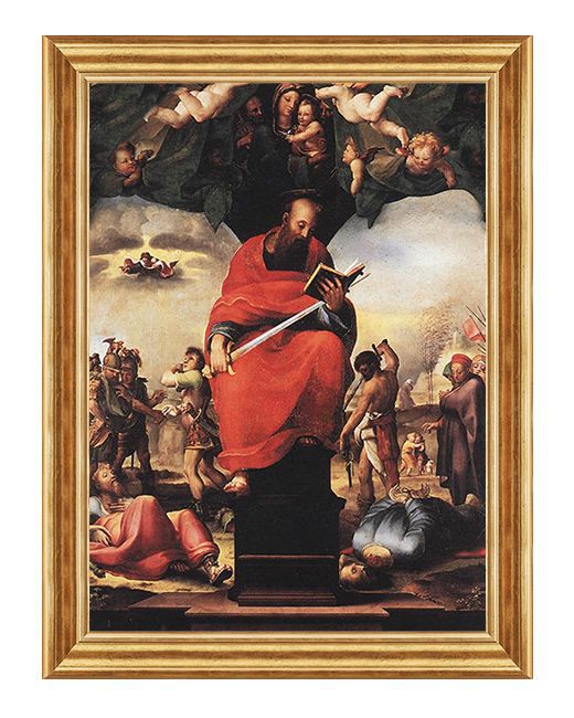Obraz religijny Święty Paweł z Tarsu z ramą