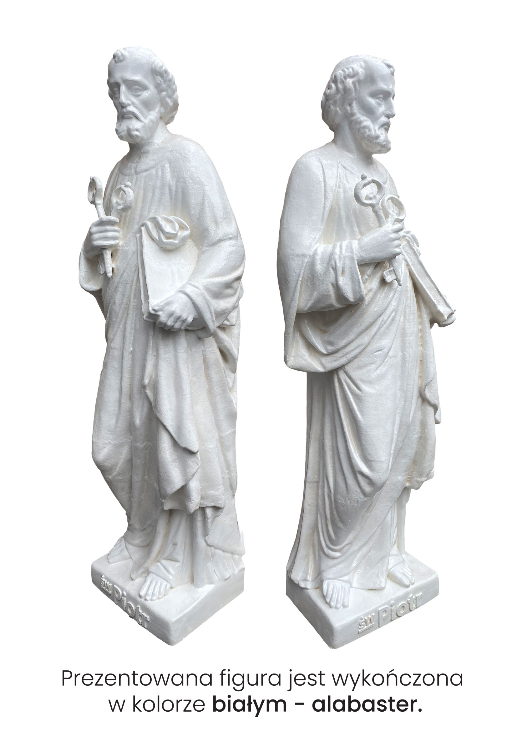Święty Piotr Apostoł - Figura religijna - 100 cm - A9