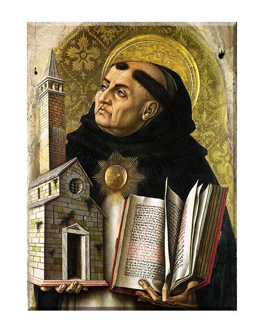 Święty Tomasz z Akwinu - 01 - Obraz religijny 